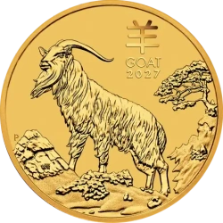 LUNAR III: ROK KOZY 1/10 oz 2027