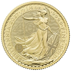 BRITANNIA 1/4 oz - 2027 r. 40. rocznica