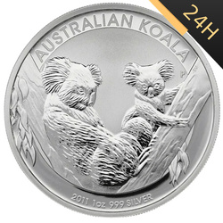 AUSTRALIJSKI KOALA 1 oz LOSOWY ROCZNIK 24H