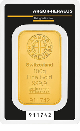 Sztaba złota LBMA 100 g